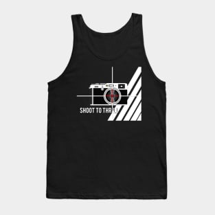 Shoot To Thrill BW Tank Top